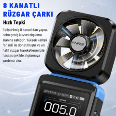 FNIRSI FAM-02 Anemometre Dijital Rüzgar Hızı Ölçer
