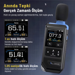 FNIRSI FDM-02 Desibelmetre Dijital Ses Seviyesi Ölçer