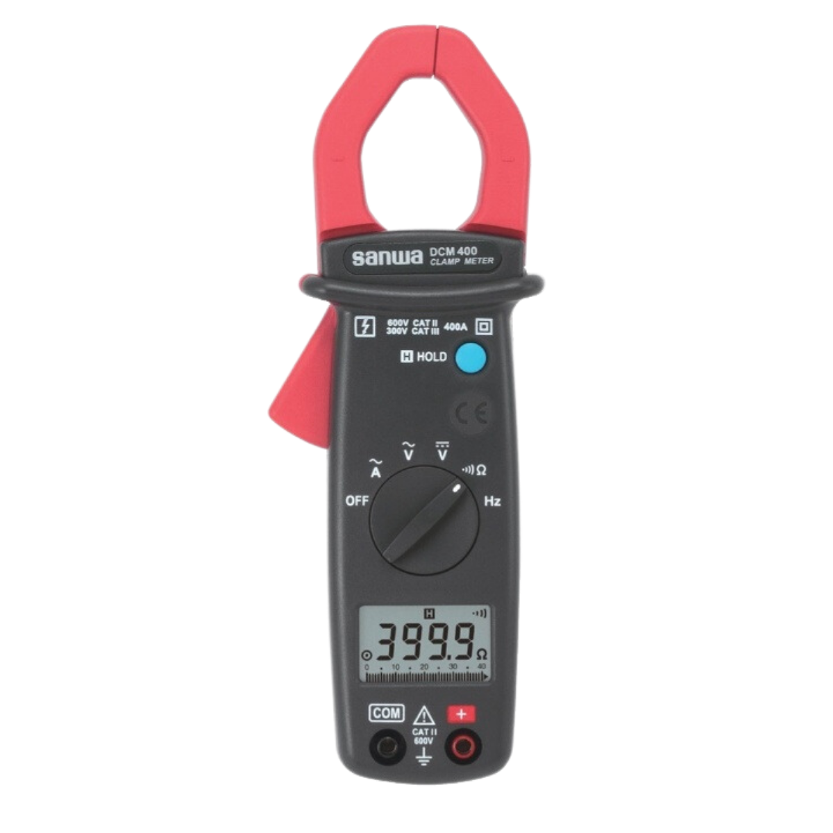 SANWA DCM400  400A/AC  PENSAMPERMETRE