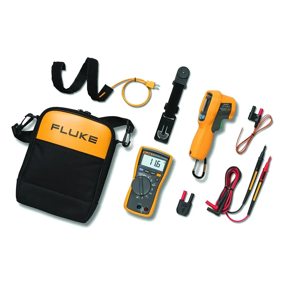 Fluke 116/62 MAX+ HVAC Multimetre ve IR Termometre Kombo Kiti