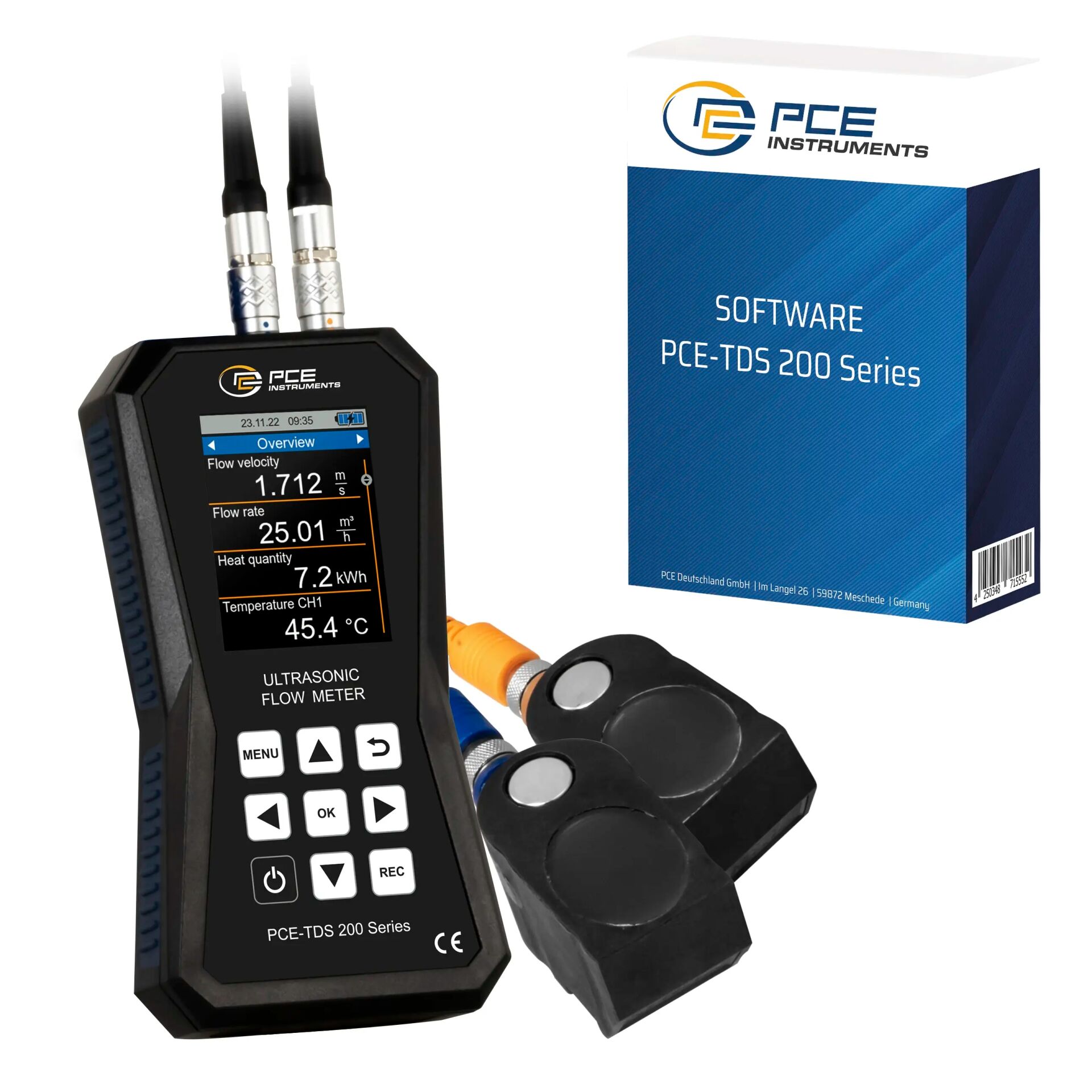 PCE Ultrasonik Debimetre