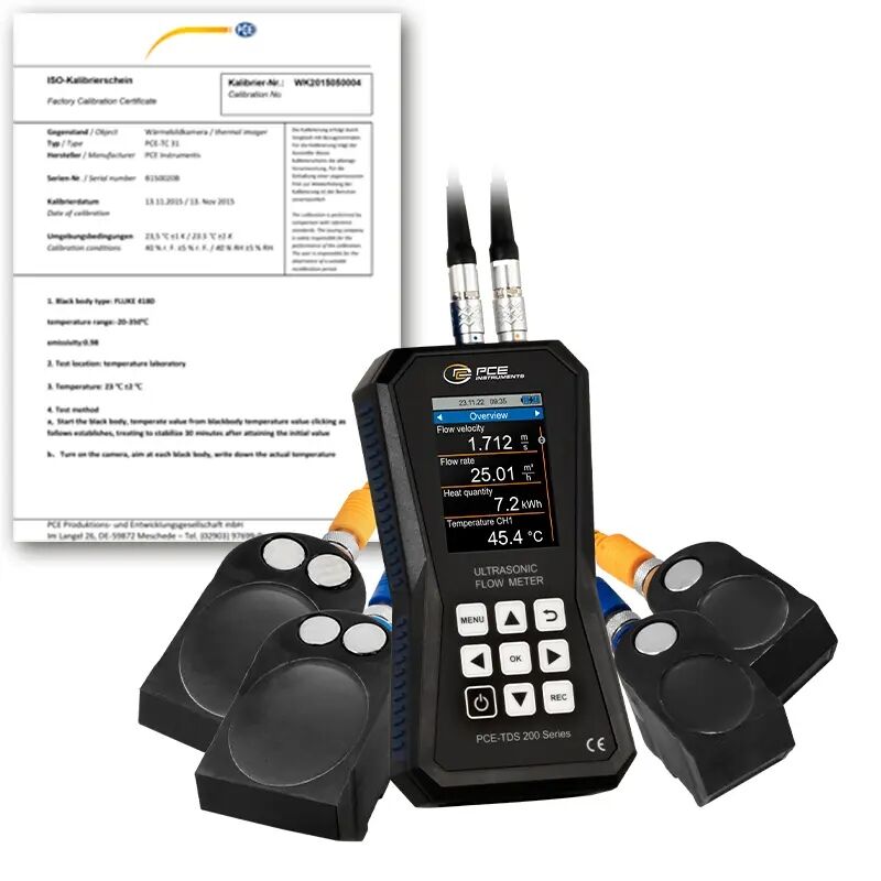 PCE Ultrasonik Debimetre