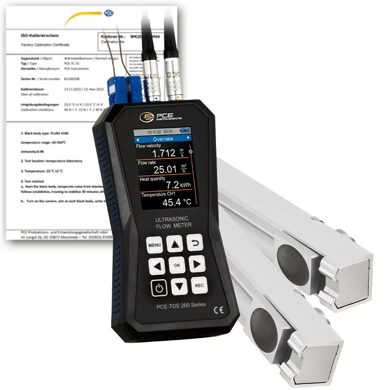 PCE Ultrasonik Debimetre