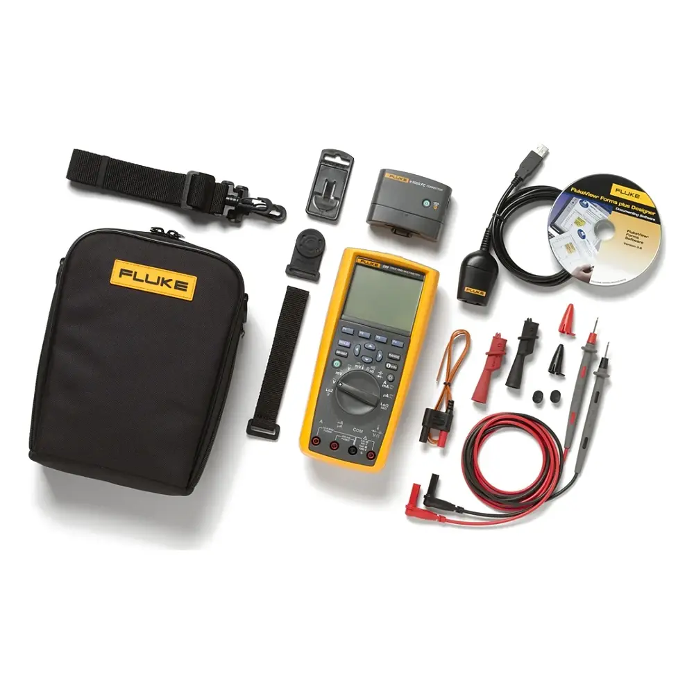 Fluke 289/FVF/IR3000 Veri Kayıtlı Multimetre ve FlukeView Forms Kiti