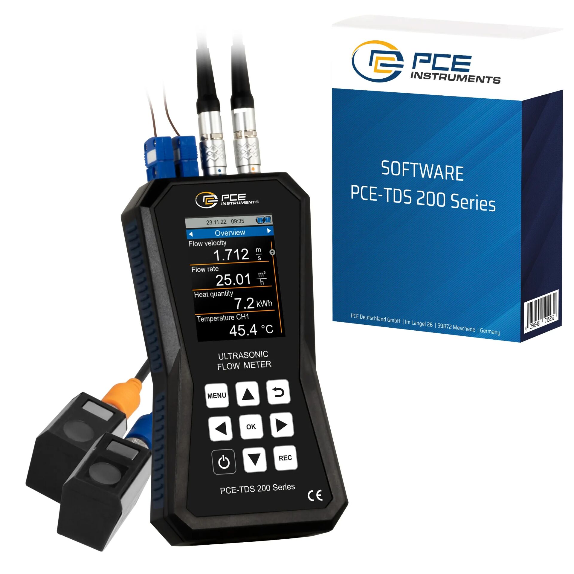 PCE Ultrasonik Debimetre