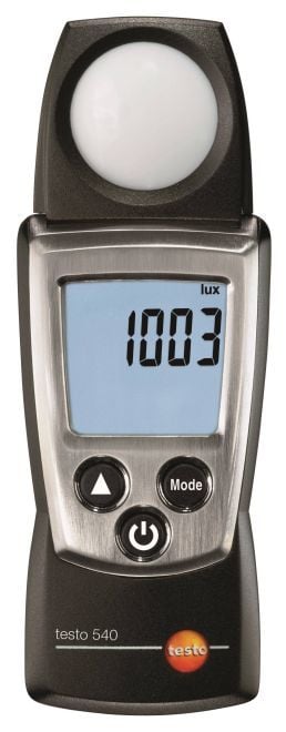 Testo 540 Dijital Işık Şiddeti Ölçüm Cihazı – 0-99999 Lux, Kompakt ve Pratik Tasarım