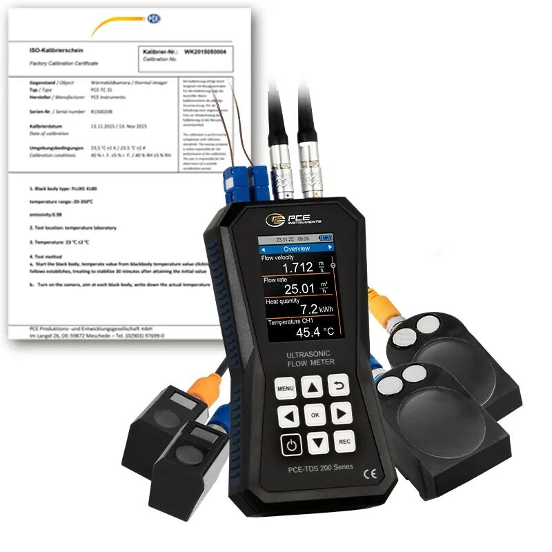 PCE Ultrasonik Debimetre