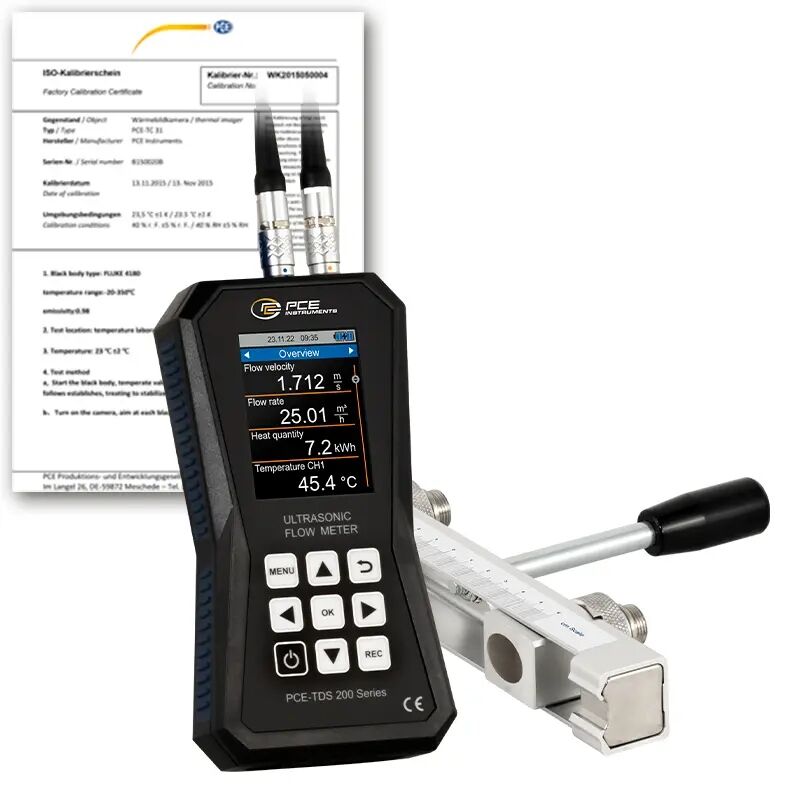 PCE Ultrasonik Debimetre