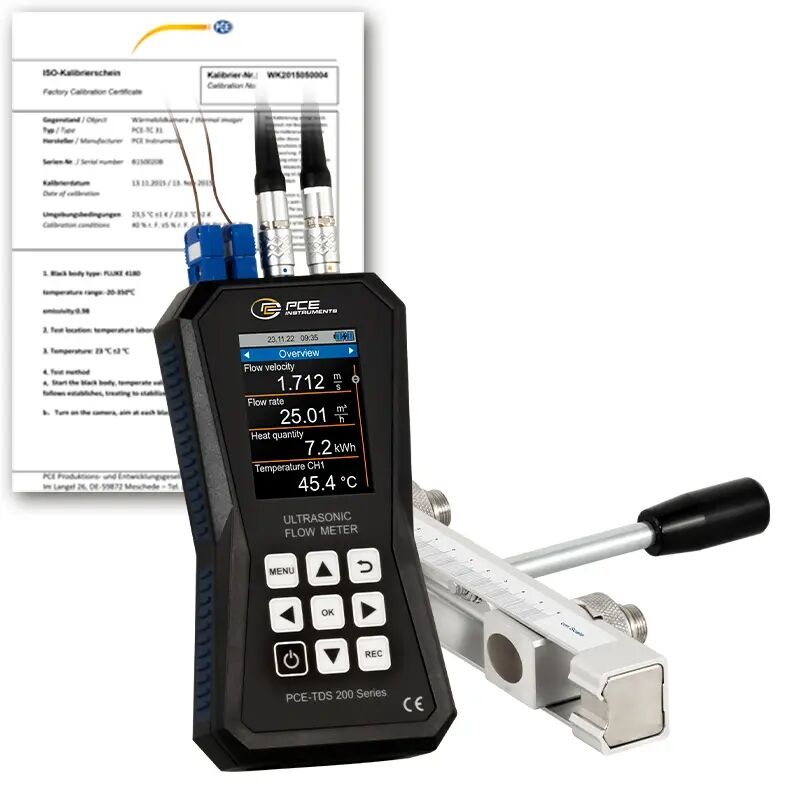PCE Ultrasonik Debimetre