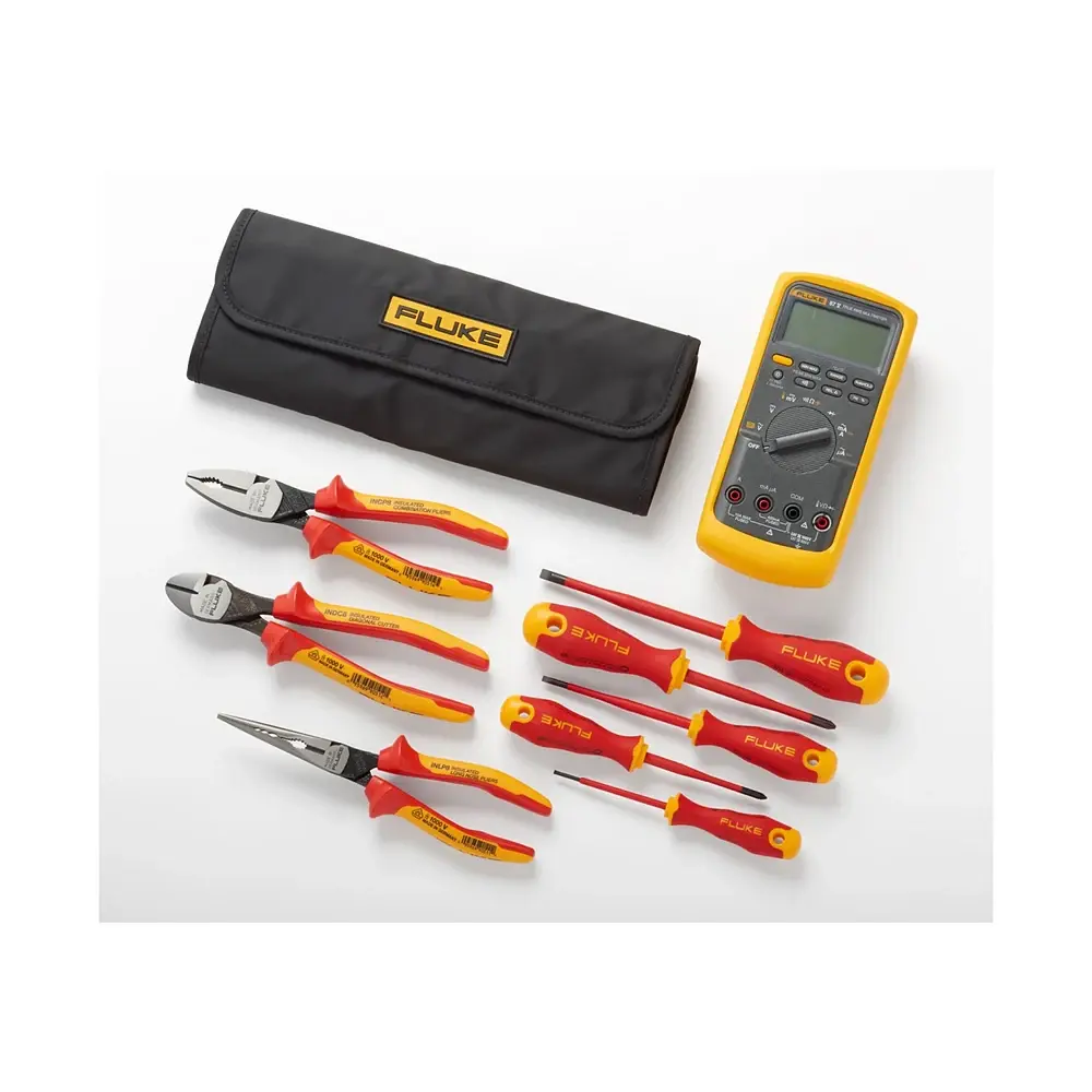Fluke IB875K 87V True RMS Multimetre ve Yalıtımlı El Aletleri Başlangıç Seti
