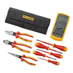 Fluke IB875K 87V True RMS Multimetre ve Yalıtımlı El Aletleri Başlangıç Seti