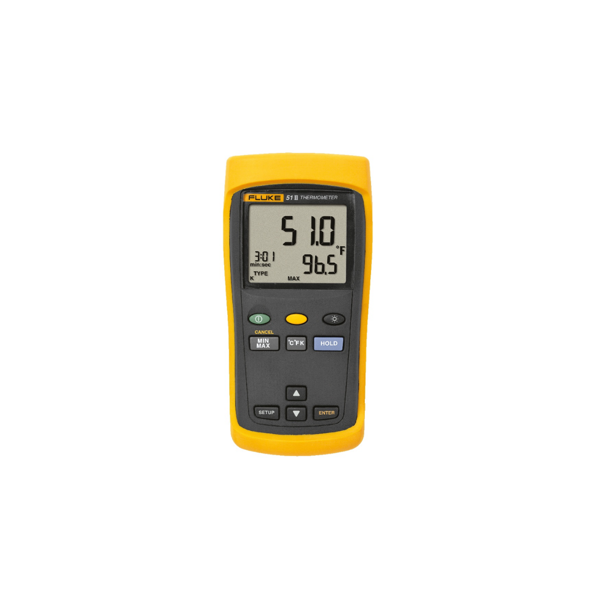 Fluke 51 II Tek Girişli Dijital Termometre