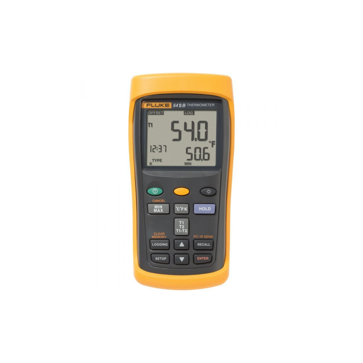 Fluke 54 II Veri Kayıtlı Çift Girişli Dijital Termometre
