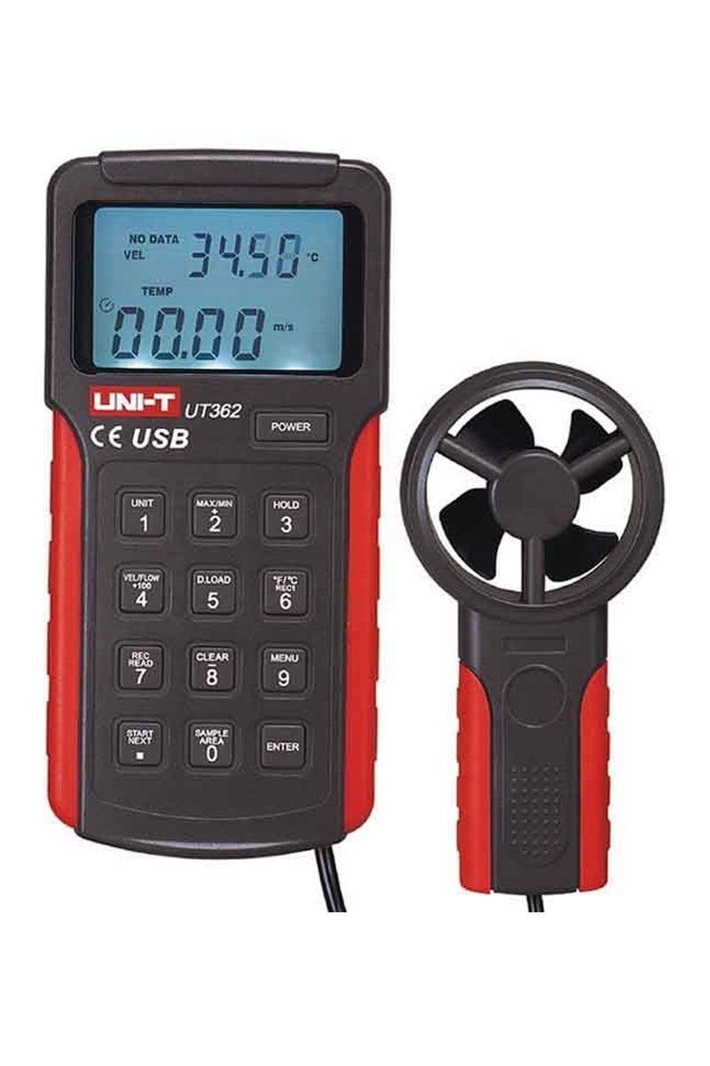 UNI-T UT362 Dijital Rüzgar Hızı Ölçer Anemometre