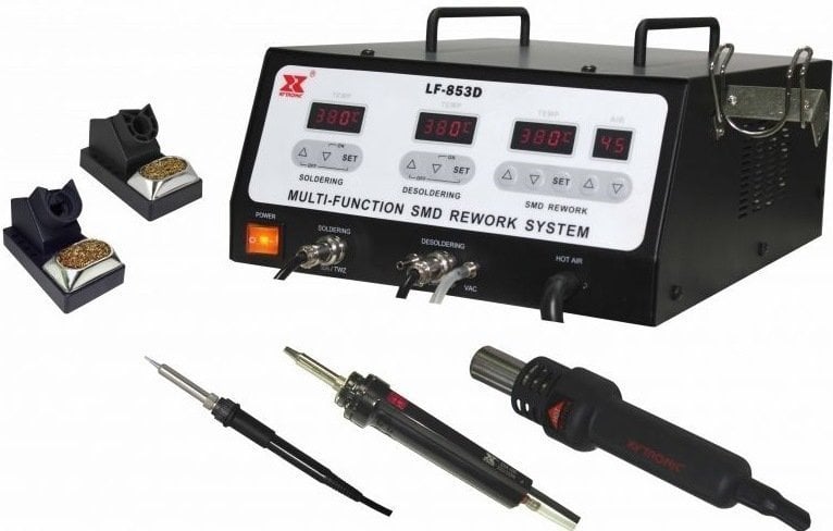 XYTRONIC LF-853D 3 LÜ İSTASYON HAVYA SETİ
