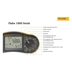Fluke 1664 FC Kit Tesisat Test Cihazı ve TruTest