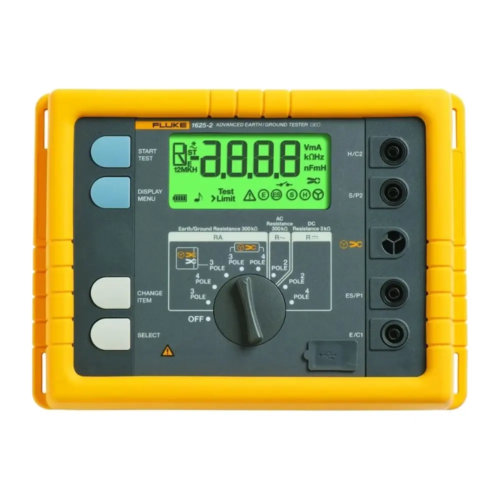 Fluke 1625-2 GEO Gelişmiş Topraklama Test Cihazı (Toprak Megeri)