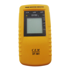 Cem DT-901 Faz Sırası Ölçüm Cihazı