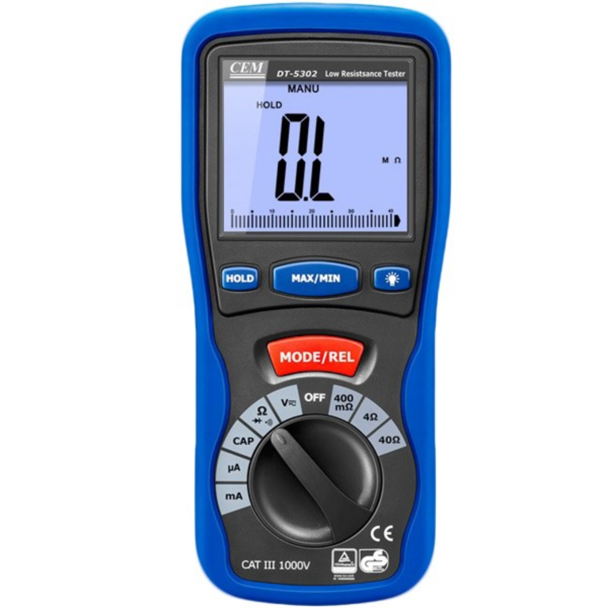 CEM DT 5302 Miliohmmetre ve Dijital Multimetre