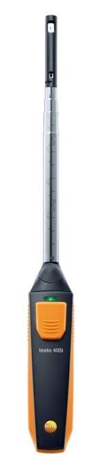 TESTO 405 İ AKILLI TELEFON İLE YÖNETİLEBİLEN TERMAL ANEMOMETRE