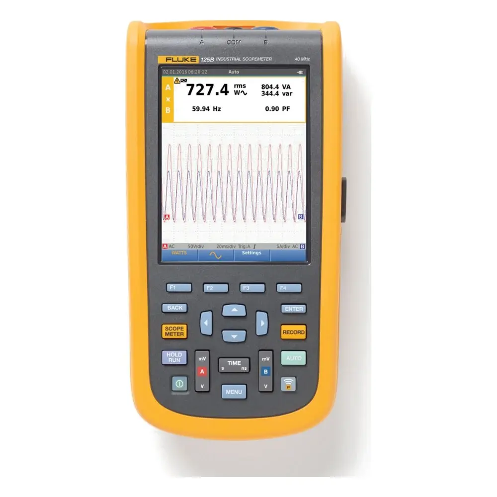 Fluke 123B/S ScopeMeter El Tipi Osiloskop Kiti (SCC120B)
