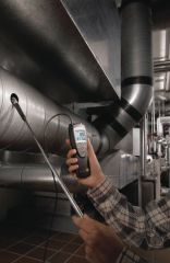 Testo 416 - Pervane anemometre (kanal içi ölçümler için