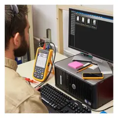 Fluke 125B Endüstriyel ScopeMeter El Tipi Osiloskop