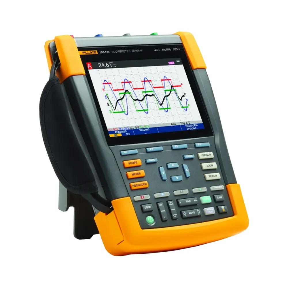 Fluke 190-104-III-S ScopeMeter Osiloskop 100 MHz (SCC293)