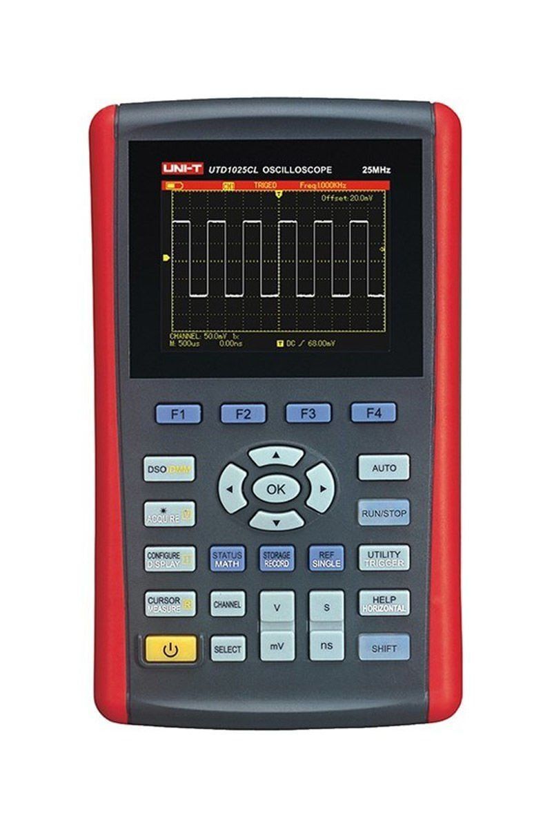 UNI-T UTD1025CL Elde Taşınabilir Dijital Hafızalı Osiloskop