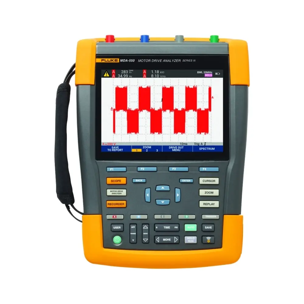 Fluke MDA-550-III Motor Sürücü Analizörü