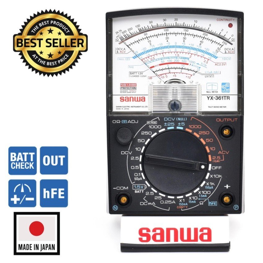 SANWA  YX-361TR   ANALOG MULTİ METRE