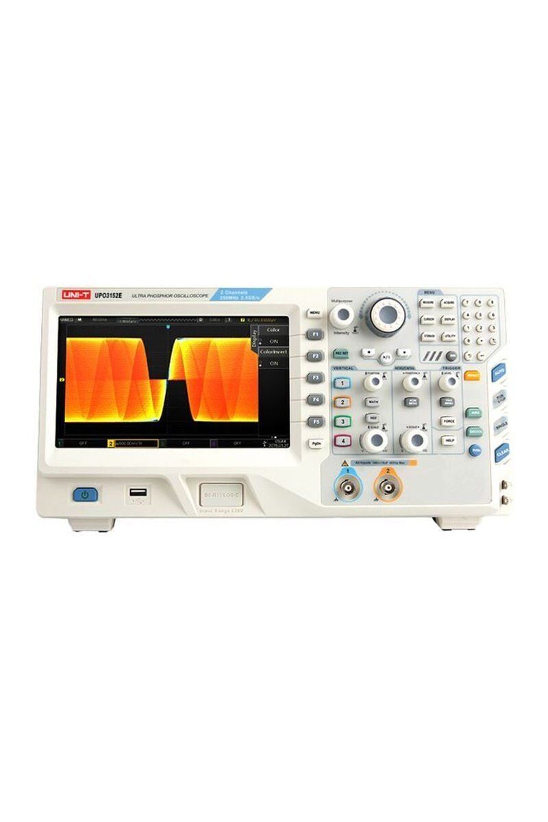 UNI-T UPO3152E 2 Kanallı Dijital Ultra Fosforlu Osiloskop