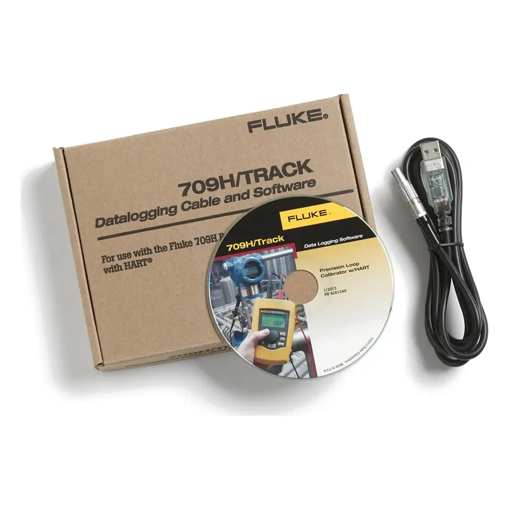 Fluke 709H/TRACK HART Veri Kayıt Yazılımı ve Kablosu