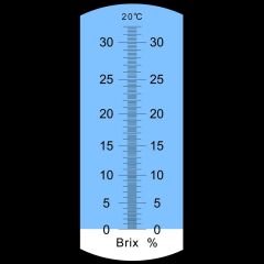 PCE Brix Refraktometre PCE-032-LED (LED Aydınlatmalı)