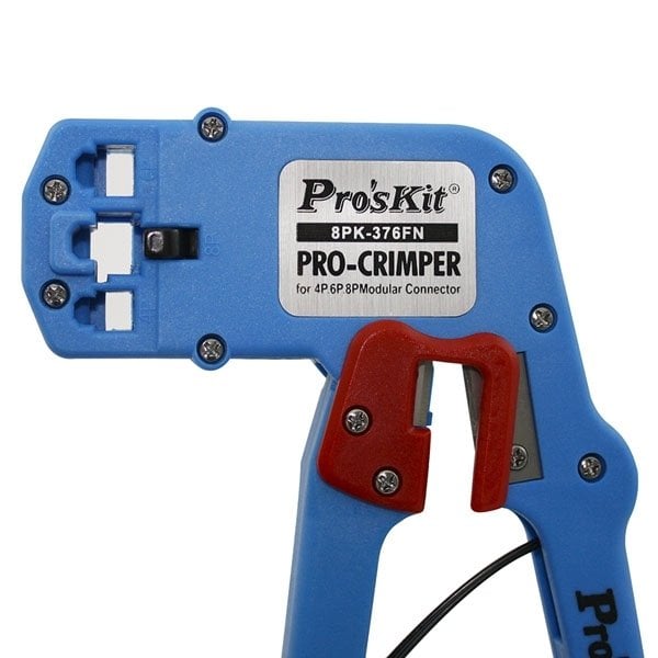 8PK-376FN KABLO SIKIŞTIRMA PENSESİ  (RJ45-RJ22-RJ12-RJ11)
