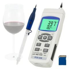 PCE Sıvı Analiz Cihazı (Şıra / Şarap pH Metre) PCE-228WINE