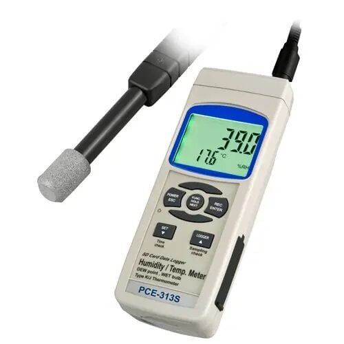 PCE Hava Nem Ölçer Problu Termometre PCE-313 S