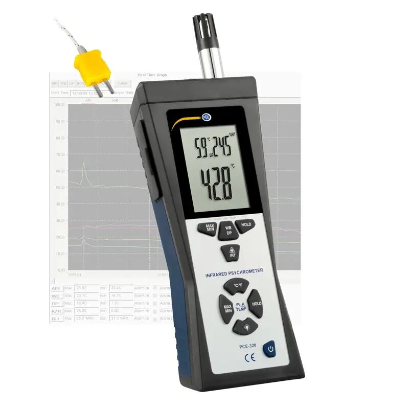 PCE Termo Higrometre Sıcaklık ve Nem Ölçer PCE-320