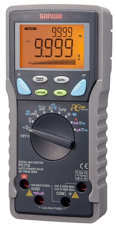 SANWA PC710 TRUE RMS DİJİTAL MULTİMETRE 6000 COUNT