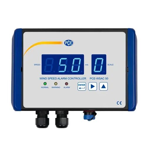 PCE Hava Hızı Alarm Kontrol Cihazı / Rüzgar Hızı Ölçüm İstasyonu / Anemometre