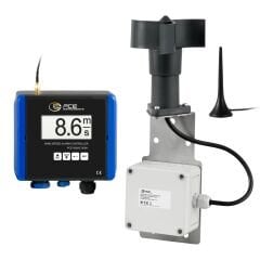 PCE Hava Hızı Alarm Kontrol Cihazı / Rüzgar Hızı Ölçüm İstasyonu / Anemometre