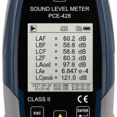 PCE Desibelmetre PCE-428
