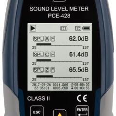 PCE Desibelmetre PCE-428