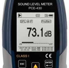 PCE Desibelmetre PCE-430