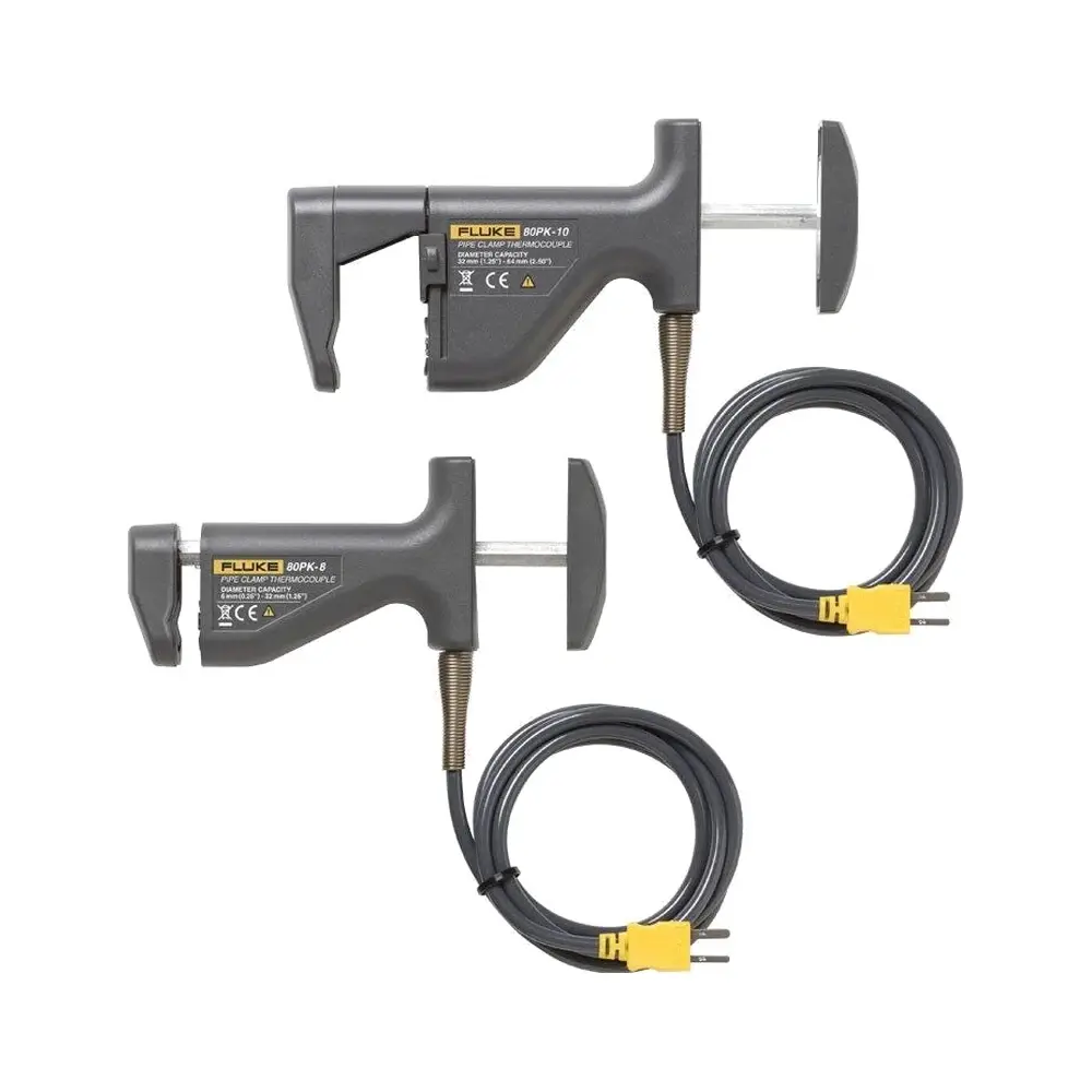 Fluke 80PK-18 Boru Kelepçesi Sıcaklık Probu Kiti