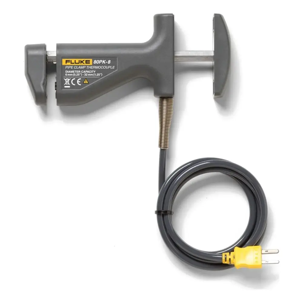 Fluke 80PK-8 Boru Kelepçeli Sıcaklık Probu