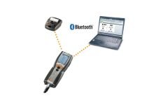 Testo 340 - Endüstriyel Emisyon Ölçümleri için Baca Gazı Analiz Cihazı
