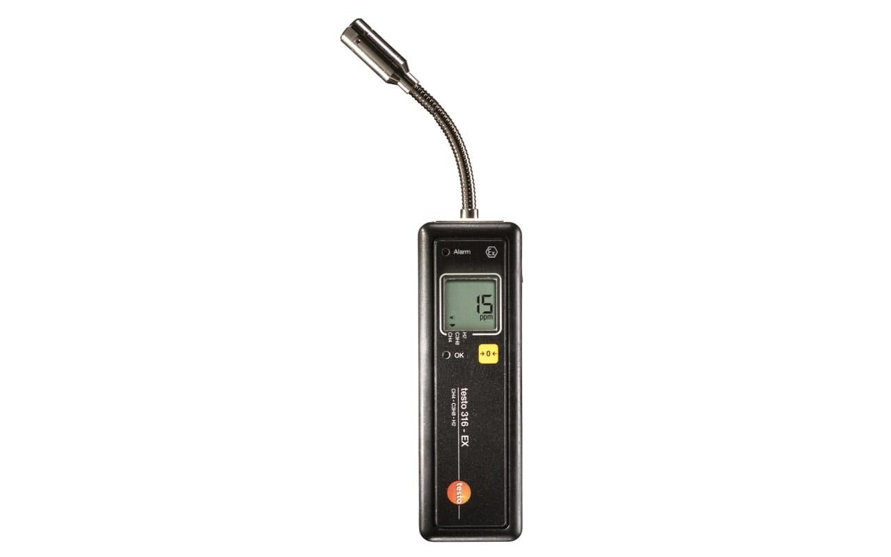 Testo 316-EX - ATEX Sertifikalı Gaz Kaçak Dedektörü