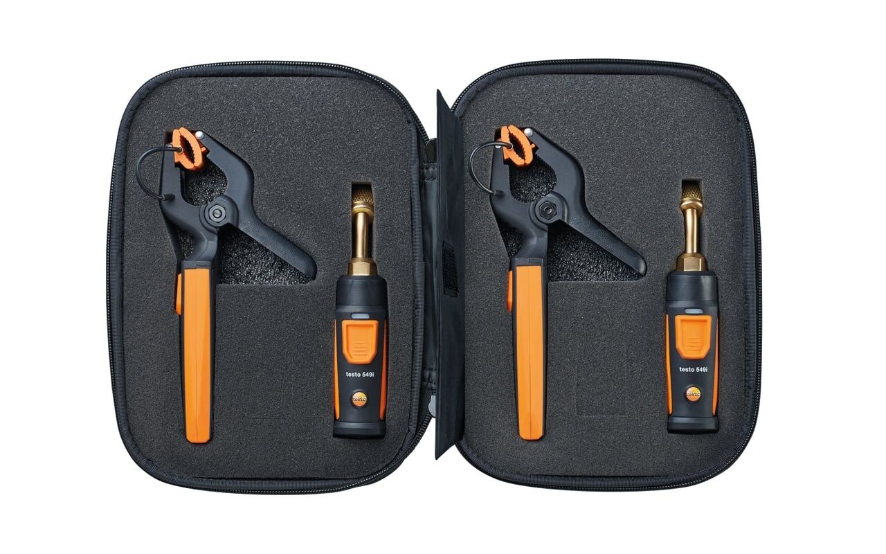 Testo Akıllı Problar Klima ve Soğutma Test Seti – Kablosuz HVAC Ölçüm Seti