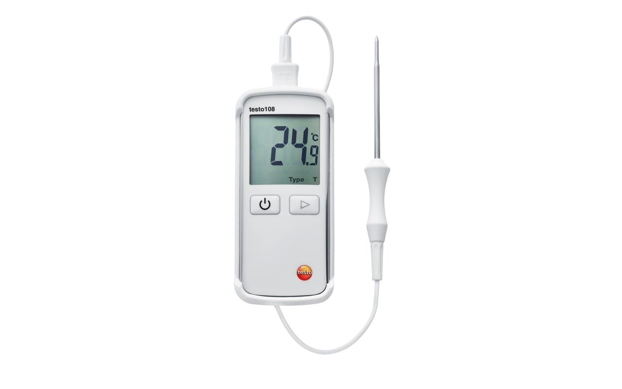 Testo 108 – Hassas ve Pratik Sıcaklık Ölçüm Cihazı